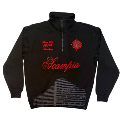 Sudadera Half Zip "Scampia"Premium Adrian Alley LIMITED...