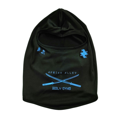 Balaclava negra Holy Gvng x Adrian Alley