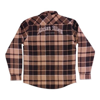 Camisa con Forro Cuadros Premium Hellcowboy Adrian Alley...