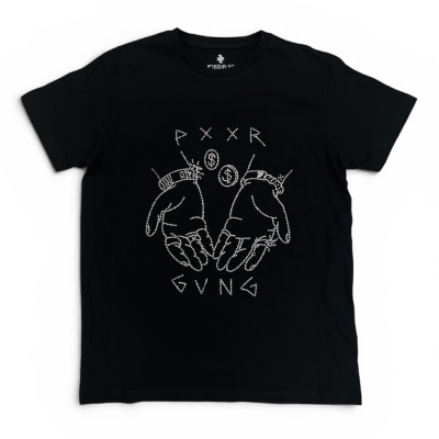 Camiseta Pxxr Gvng Diamantes Crystal x Adrian Alley...